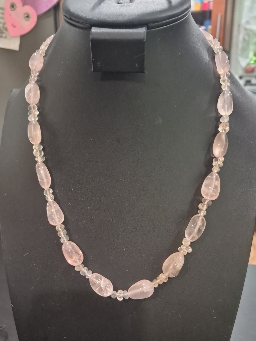 Rose Quarts Necklace